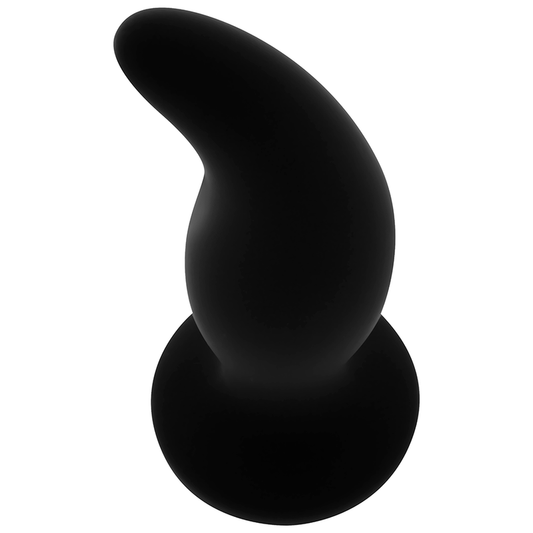 OHMAMA - CURVED SILICONE ANAL PLUG P-POINT 12 CM - 1
