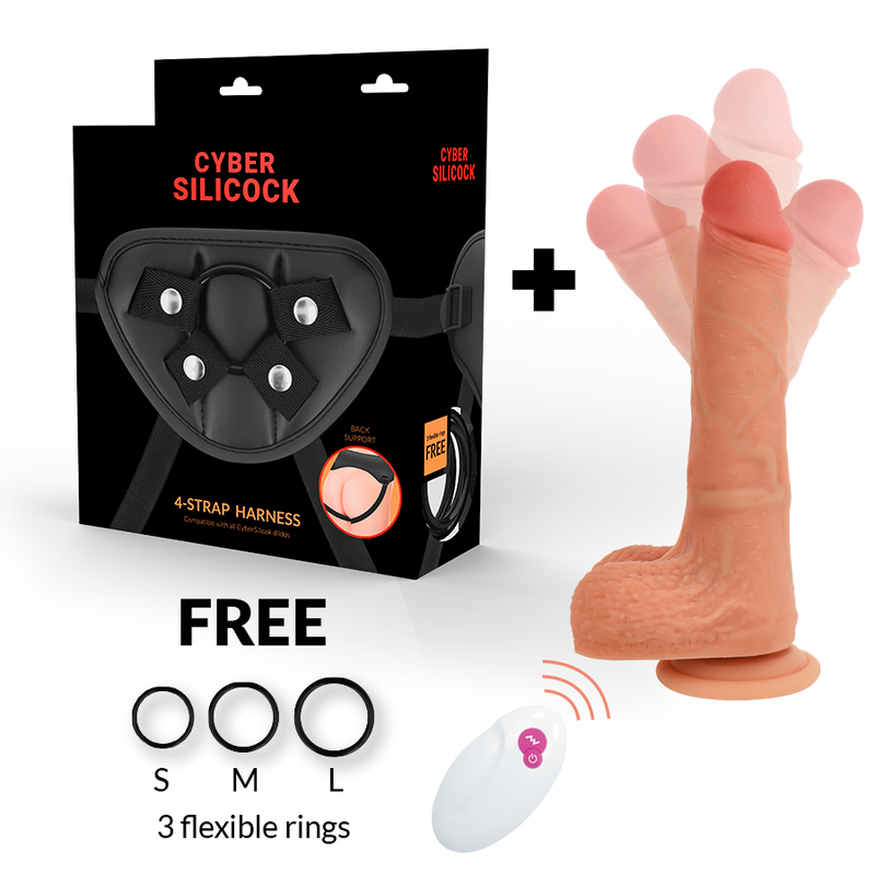 CYBER SILICOCK - STRAP-ON MR RICK REMOTE CONTROL - 5