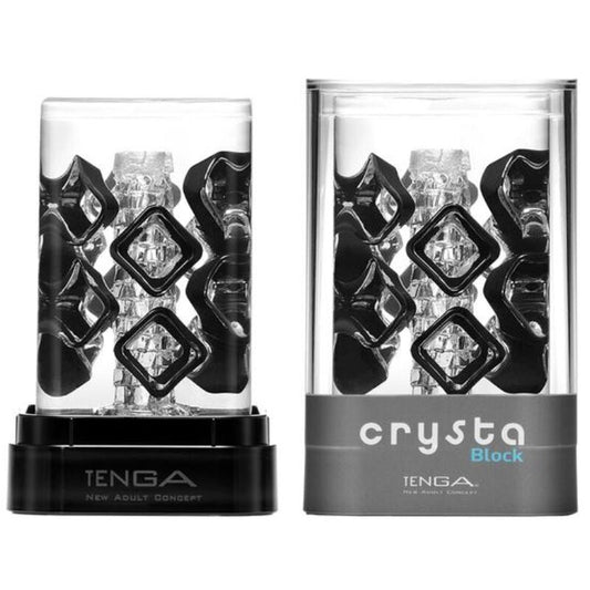 TENGA - CRYSTA BLOCK MALE MASTURBATOR - 1