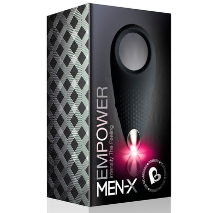 ROCKS-OFF - EMPOWER RECHARGEABLE COUPLES STIMULATOR - BLACK - 4