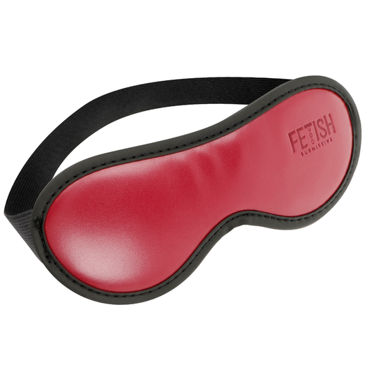 FETISH SUBMISSIVE DARK ROOM - VEGAN LEATHER MASK WITH NEOPRENE LINING - 1