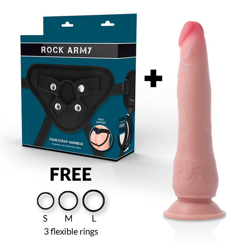 ROCKARMY - HARNESS + DUAL DENSITY CRUSADER 21.5 CM -O- 4.46 CM - 2