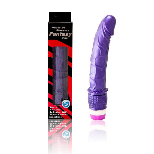 BAILE - WAVES OF PLEASURE VIBRATOR 23 CM PURPLE - 1