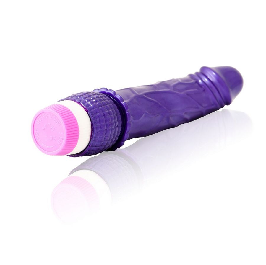 BAILE - WAVES OF PLEASURE VIBRATOR 23 CM PURPLE - 2