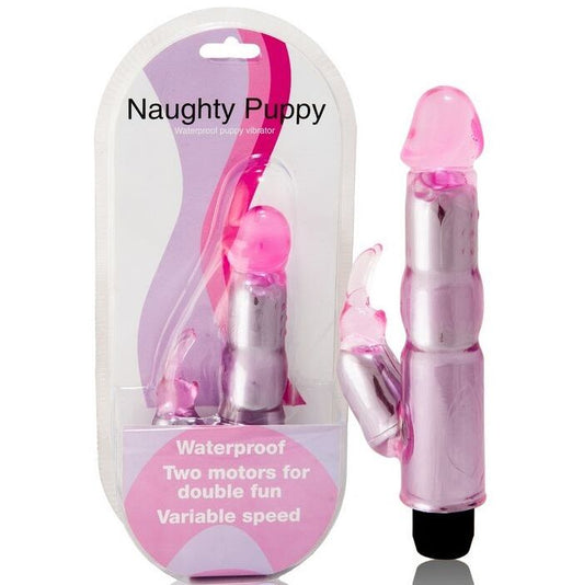 BAILE - VIBRATOR WITH ADJUSTABLE PINK STIMULATOR - 1