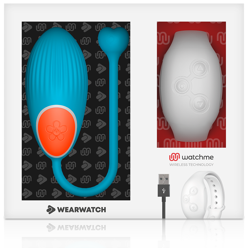 WEARWATCH - WATCHME TECHNOLOGY REMOTE CONTROL EGG BLUE / SNOW