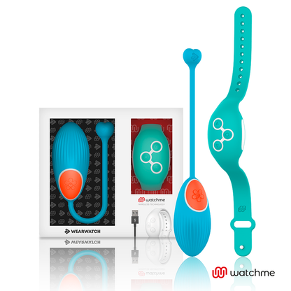 WEARWATCH - WATCHME TECHNOLOGY REMOTE CONTROL EGG BLUE / AQUAMARINE - 7