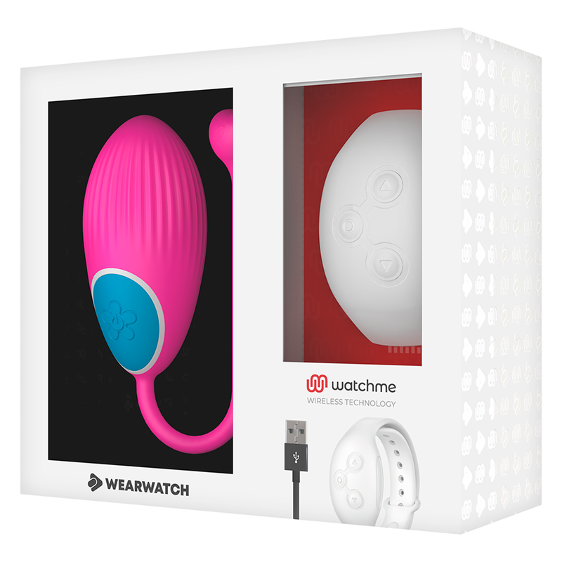 WEARWATCH - WATCHME TECHNOLOGY REMOTE CONTROL EGG FUCHSIA / NIVEO - 6