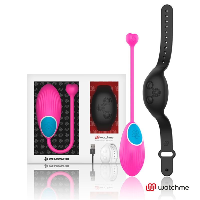 WEARWATCH - WATCHME TECHNOLOGY REMOTE CONTROL EGG FUCHSIA / JET - 7