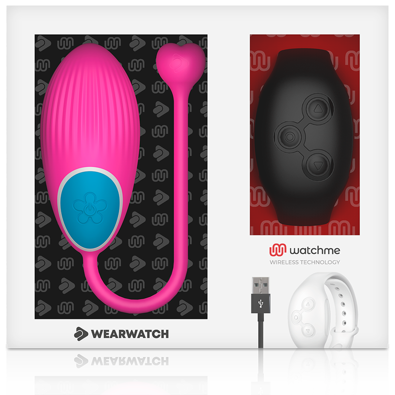 WEARWATCH - WATCHME TECHNOLOGY REMOTE CONTROL EGG FUCHSIA / JET - 4