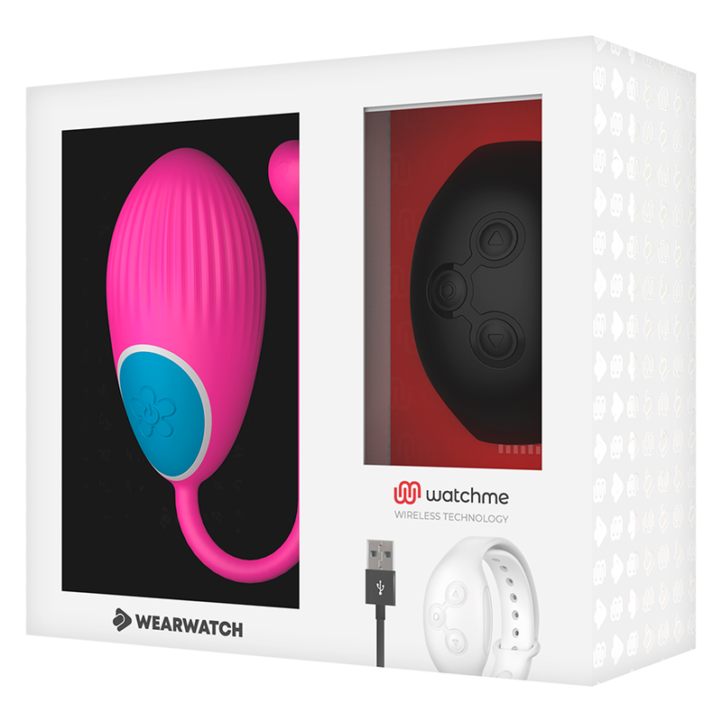 WEARWATCH - WATCHME TECHNOLOGY REMOTE CONTROL EGG FUCHSIA / JET - 2