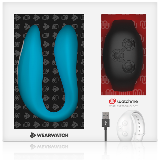 WEARWATCH - WATCHME DUAL TECHNOLOGY VIBRATOR INDIGO / JET - 1