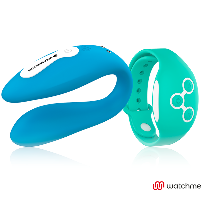 WEARWATCH - DUAL TECHNOLOGY WATCHME VIBRATOR INDIGO/SEAWATER - 7