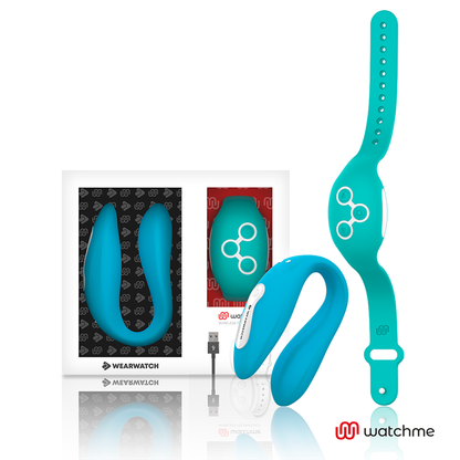WEARWATCH - DUAL TECHNOLOGY WATCHME VIBRATOR INDIGO/SEAWATER - 3