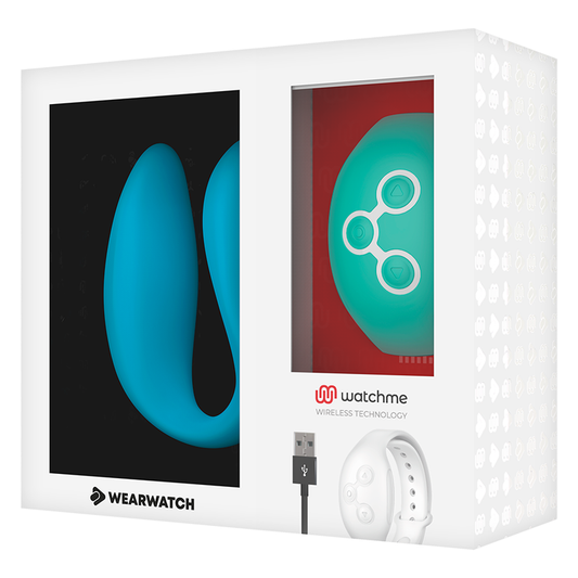 WEARWATCH - DUAL TECHNOLOGY WATCHME VIBRATOR INDIGO/SEAWATER - 1