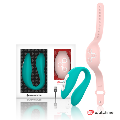 WEARWATCH - WATCHME DUAL TECHNOLOGY VIBRATOR SEA WATER / PINK - 7