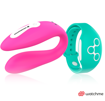 WEARWATCH - DUAL TECHNOLOGY WATCHME VIBRATOR FUCHSIA / SEAWATER - 5