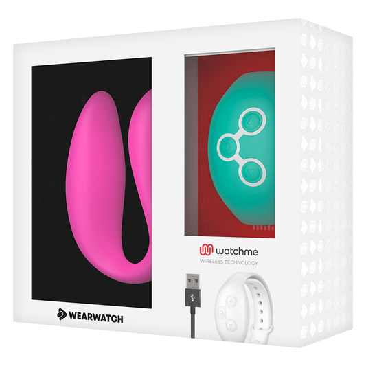 WEARWATCH - DUAL TECHNOLOGY WATCHME VIBRATOR FUCHSIA / SEAWATER - 1