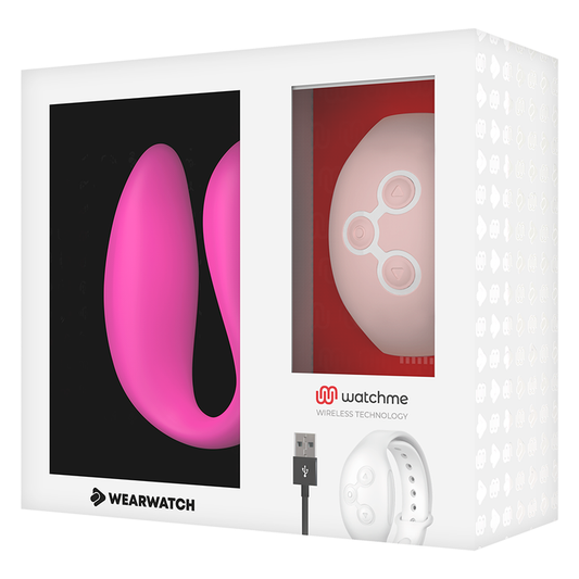 WEARWATCH - VIBRATORE WATCHME DUAL TECHNOLOGY FUCSIA / ROSA