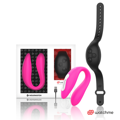 WEARWATCH - WATCHME DUAL TECHNOLOGY VIBRATOR FUCHSIA/AZABACHE - 3