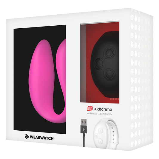 WEARWATCH - WATCHME DUAL TECHNOLOGY VIBRATOR FUCHSIA/AZABACHE - 1