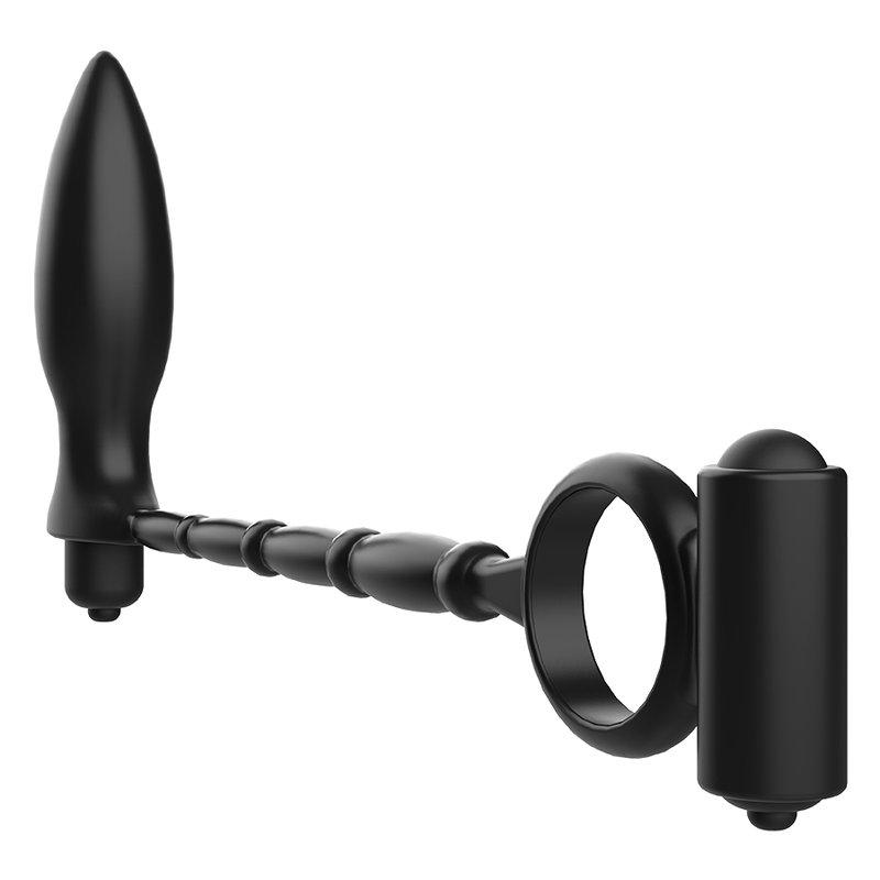 ADDICTED TOYS - ANAL PLUG WITH VIBRATORY RING - 5