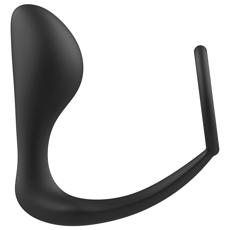 ADDICTED TOYS - ANAL PLUG WITH BLACK SILICONE RING - 7
