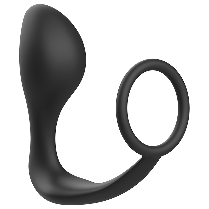 ADDICTED TOYS - ANAL PLUG WITH BLACK SILICONE RING - 4