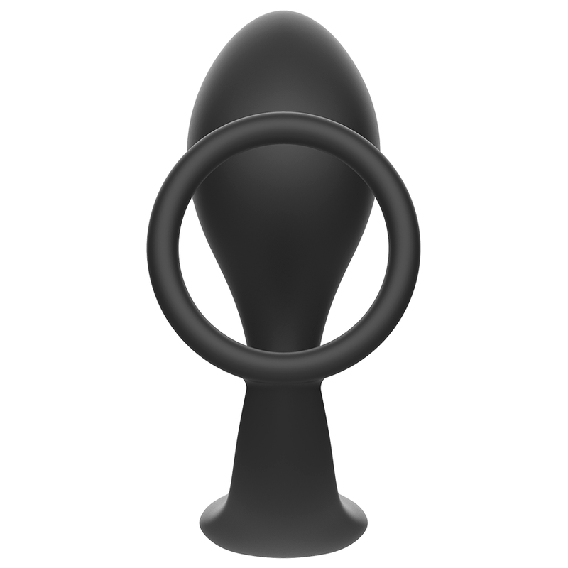 ADDICTED TOYS - ANAL PLUG WITH BLACK SILICONE RING - 6