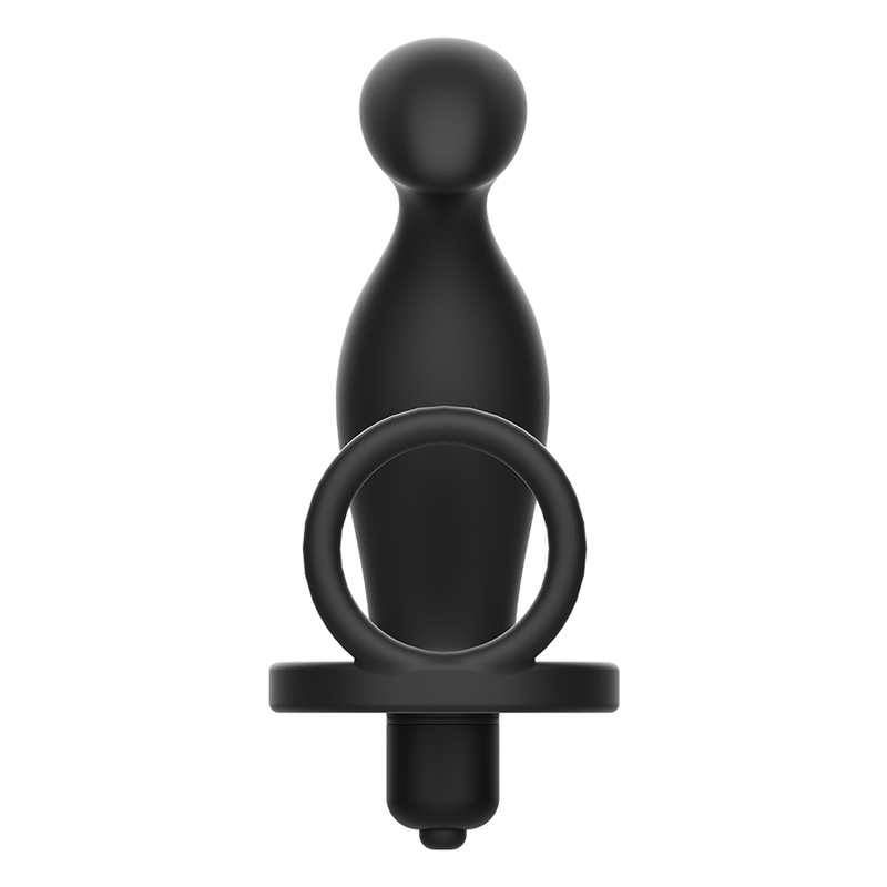 ADDICTED TOYS - ANAL PLUG WITH BLACK SILICONE RING 12 CM - 3