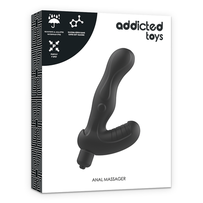 ADDICTED TOYS - P-SPOT VIBE SILICONE PROSTATE ANAL STIMULATOR - 3
