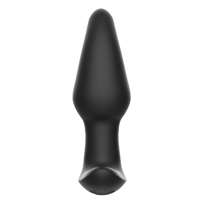 ADDICTED TOYS - PLUG CON TELECOMANDO SPINA ANALE P-SPOT NERO A PUNTA